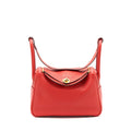 HERMES LINDY 26 ROUGE TOMATE GHW