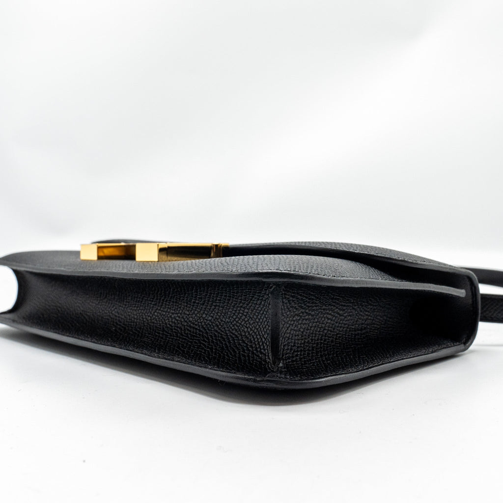 HERMES CONSTANCE ELAN EPSOM BLACK GHW