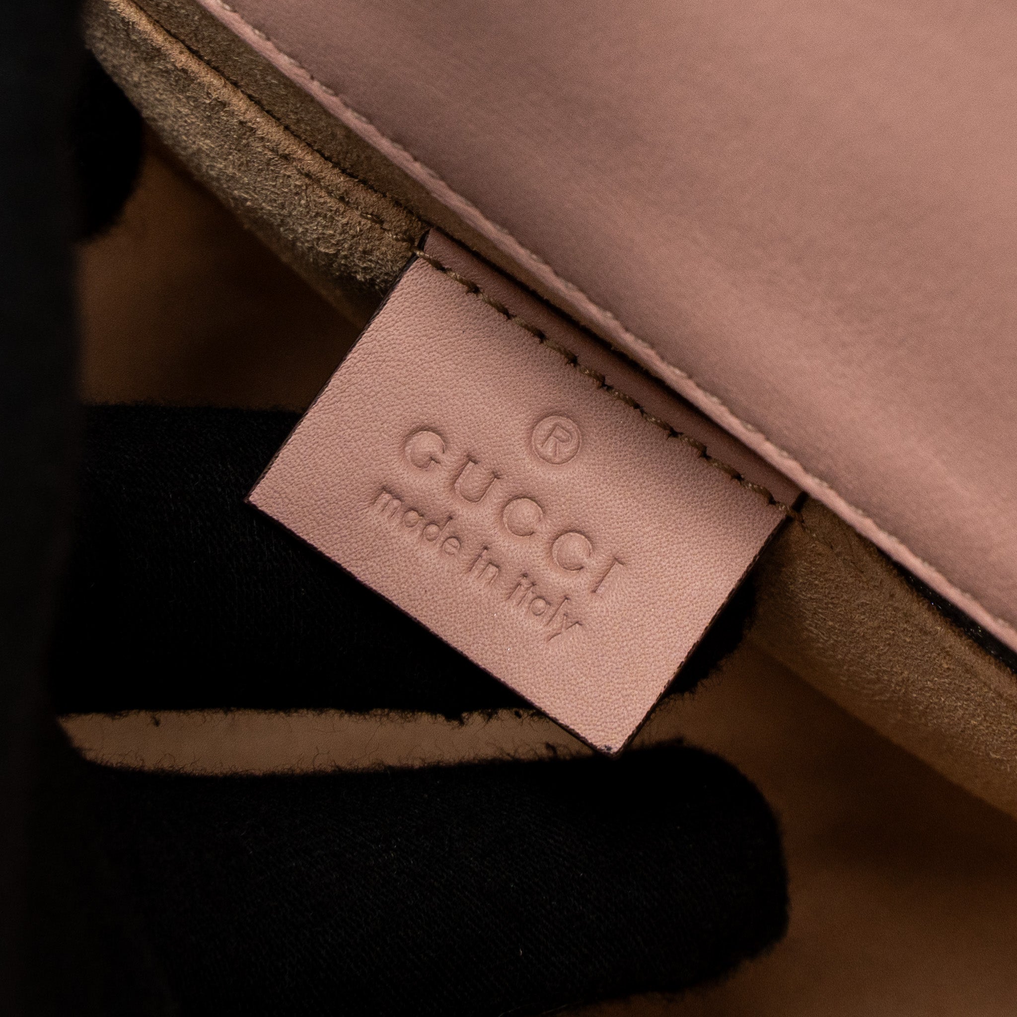 GUCCI PADLOCK CHAIN BAG CRYSTAL STAR LIMITED CALFSKIN PINK GHW