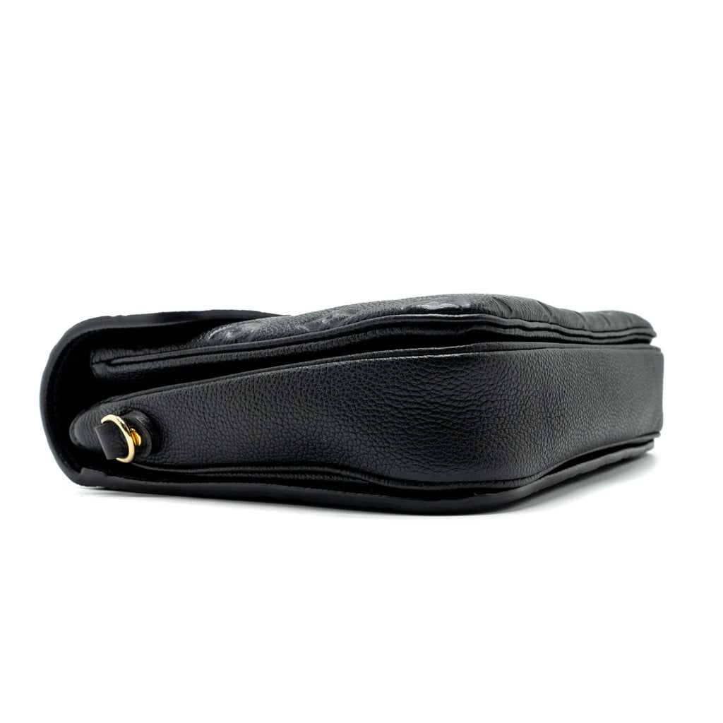LOUIS VUITTON MÉTIS POCHETTE MONOGRAM EMPREINTE BLACK GHW(NEW VERSION)