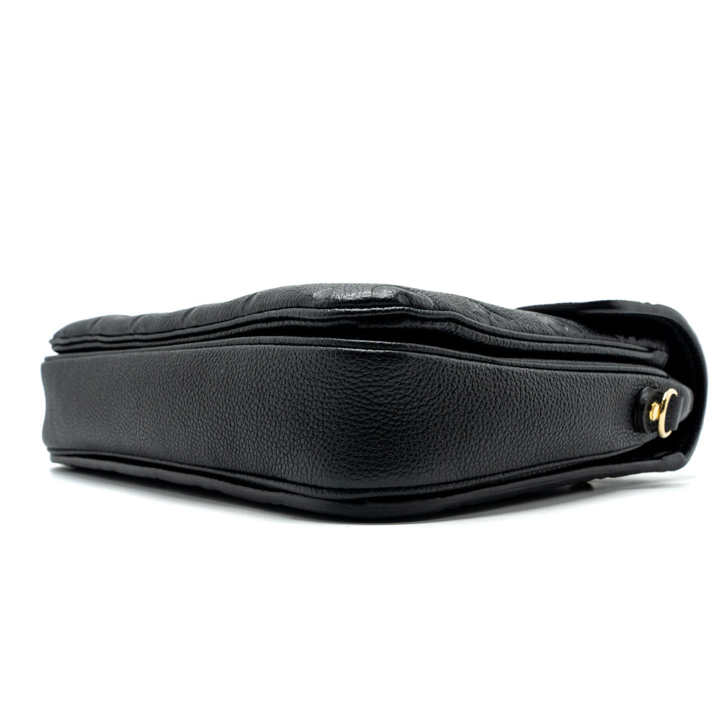 LOUIS VUITTON MÉTIS POCHETTE MONOGRAM EMPREINTE BLACK GHW(NEW VERSION)