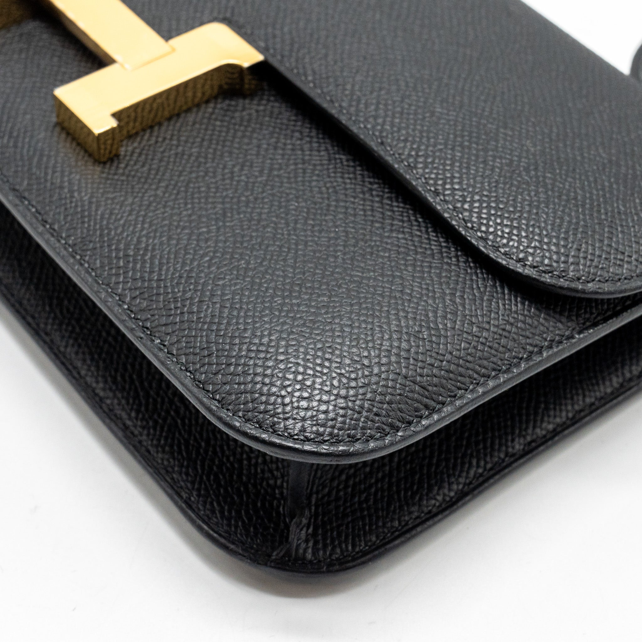 HERMES CONSTANCE ELAN EPSOM BLACK GHW