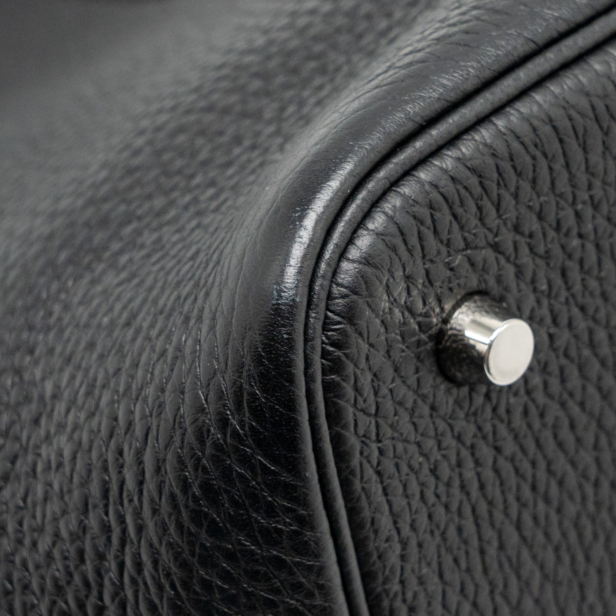 HERMES PICOTIN22 LOCK BAG CLEMENCE BLACK SHW