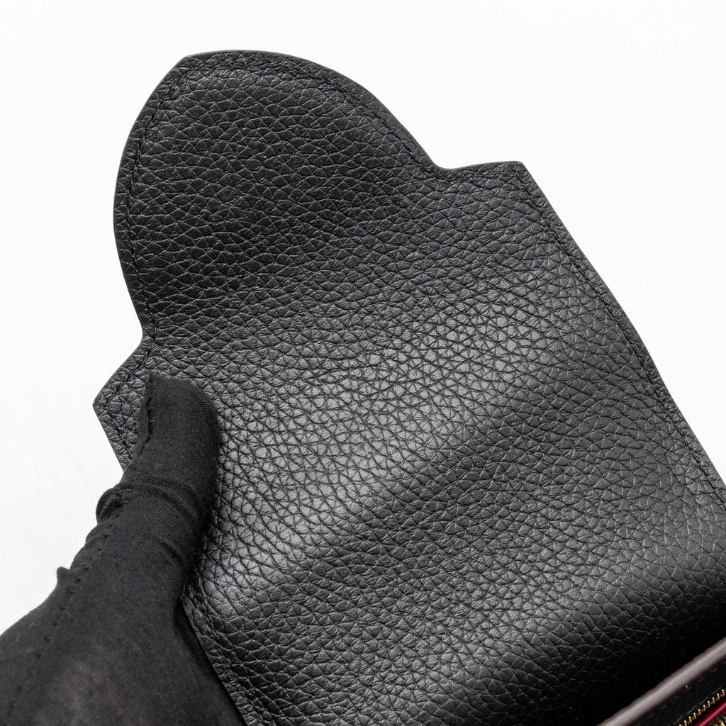 LOUIS VUITTON CAPUCINES BB CALFSKIN BLACK GHW