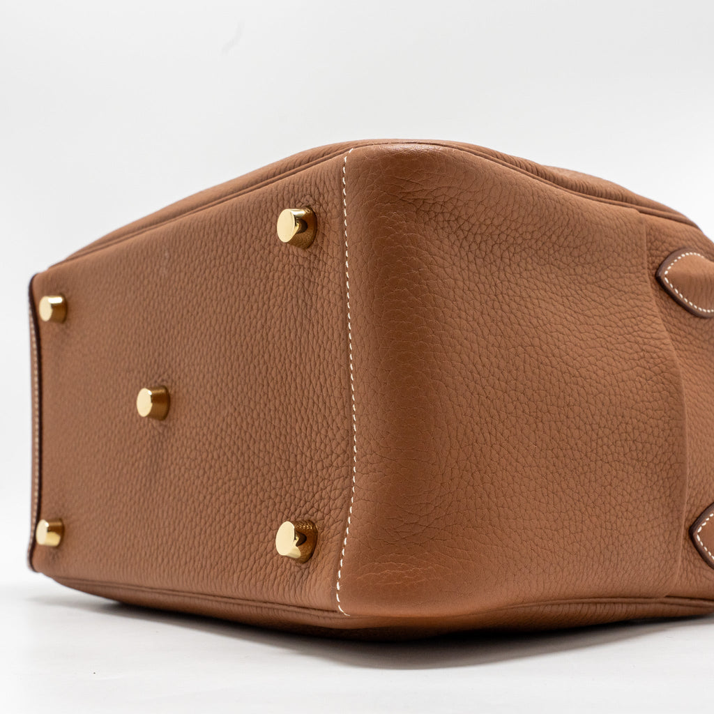 HERMES LINDY 26 CLEMENCE GOLD GHW