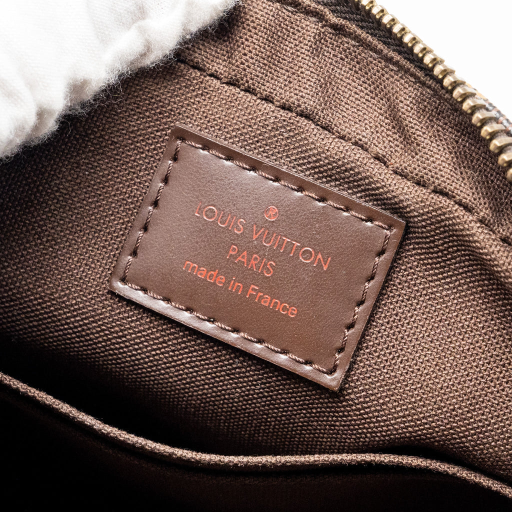 LOUIS VUITTON POUCH DAMIER EBENE GHW