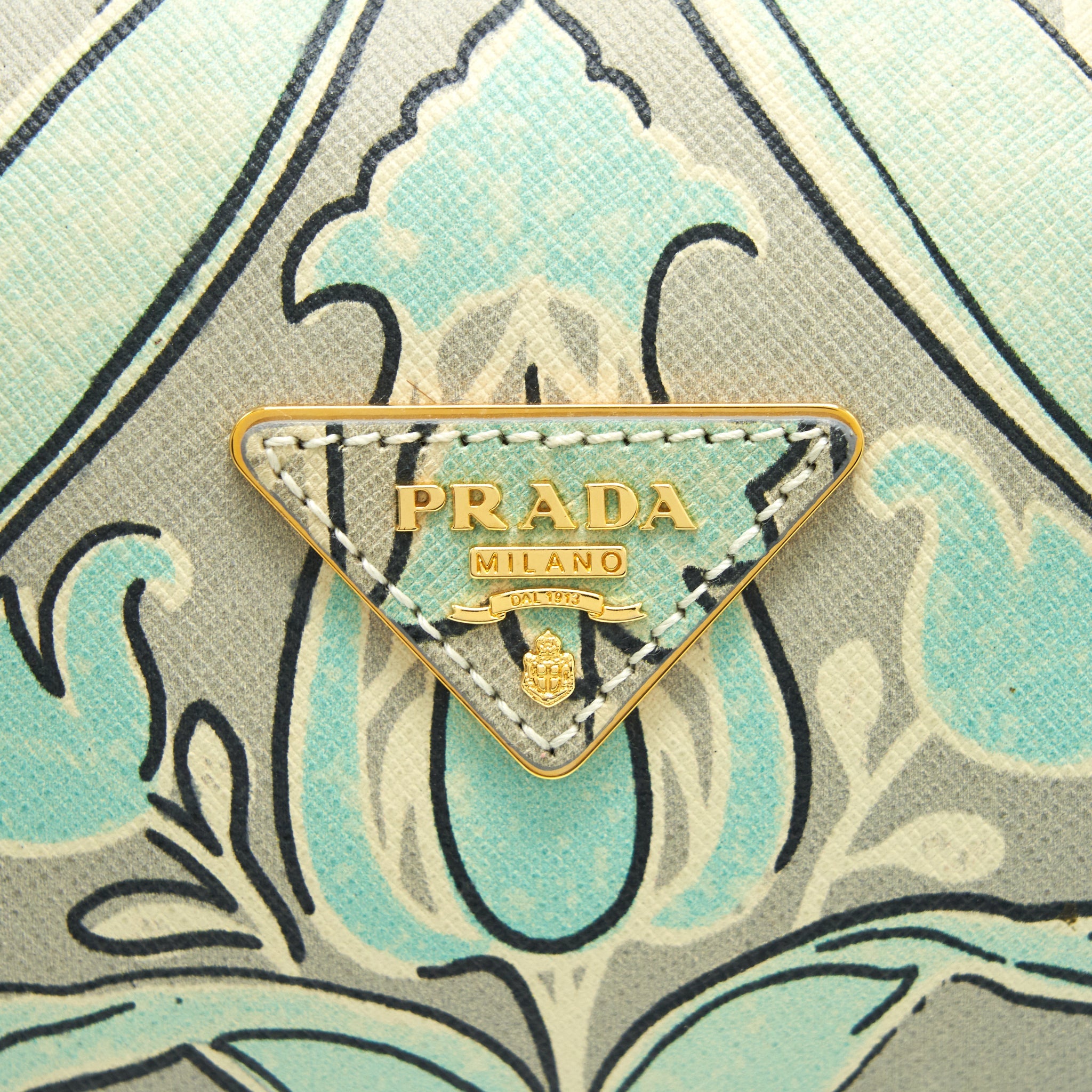 PRADA PRINT ANISE BOSTON BAG