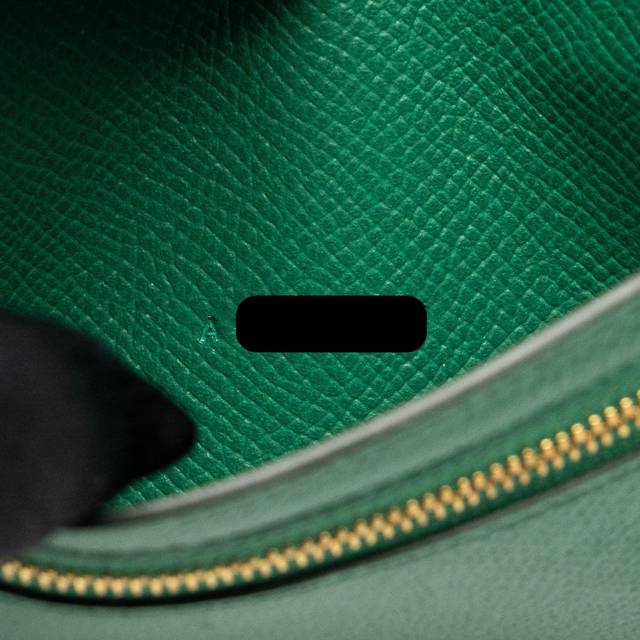 HERMES BEARN LONG WALLET EPSOM U4 VERT VERTIGO GHW