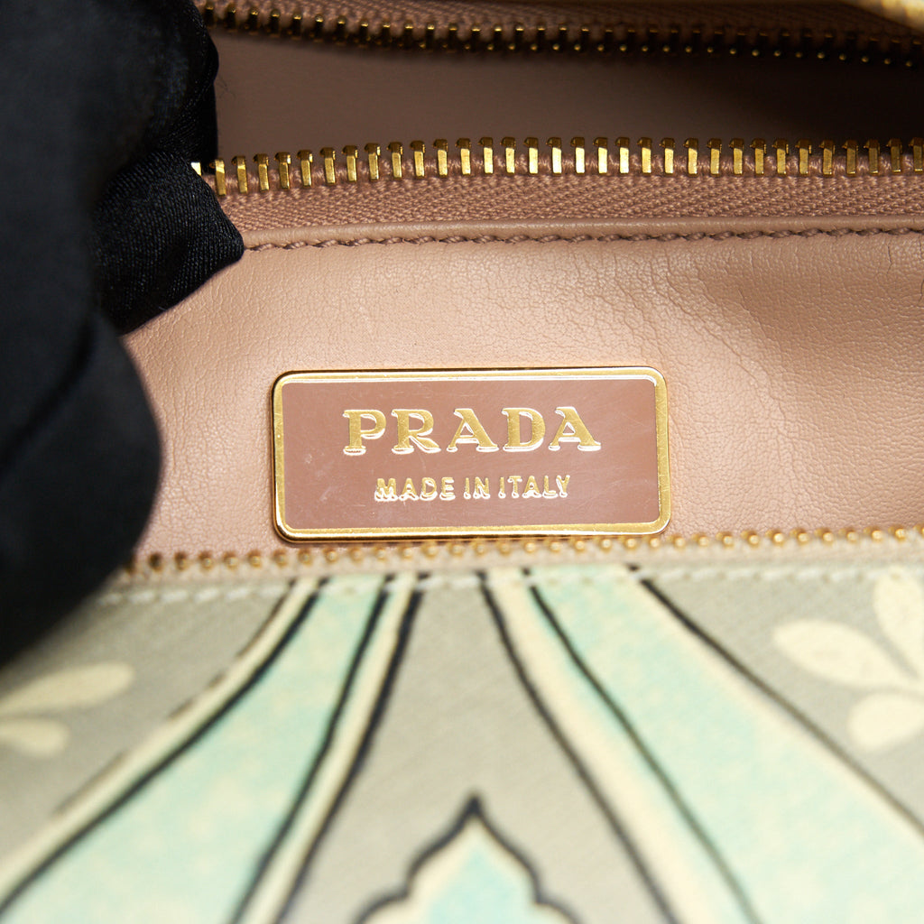 PRADA PRINT ANISE BOSTON BAG