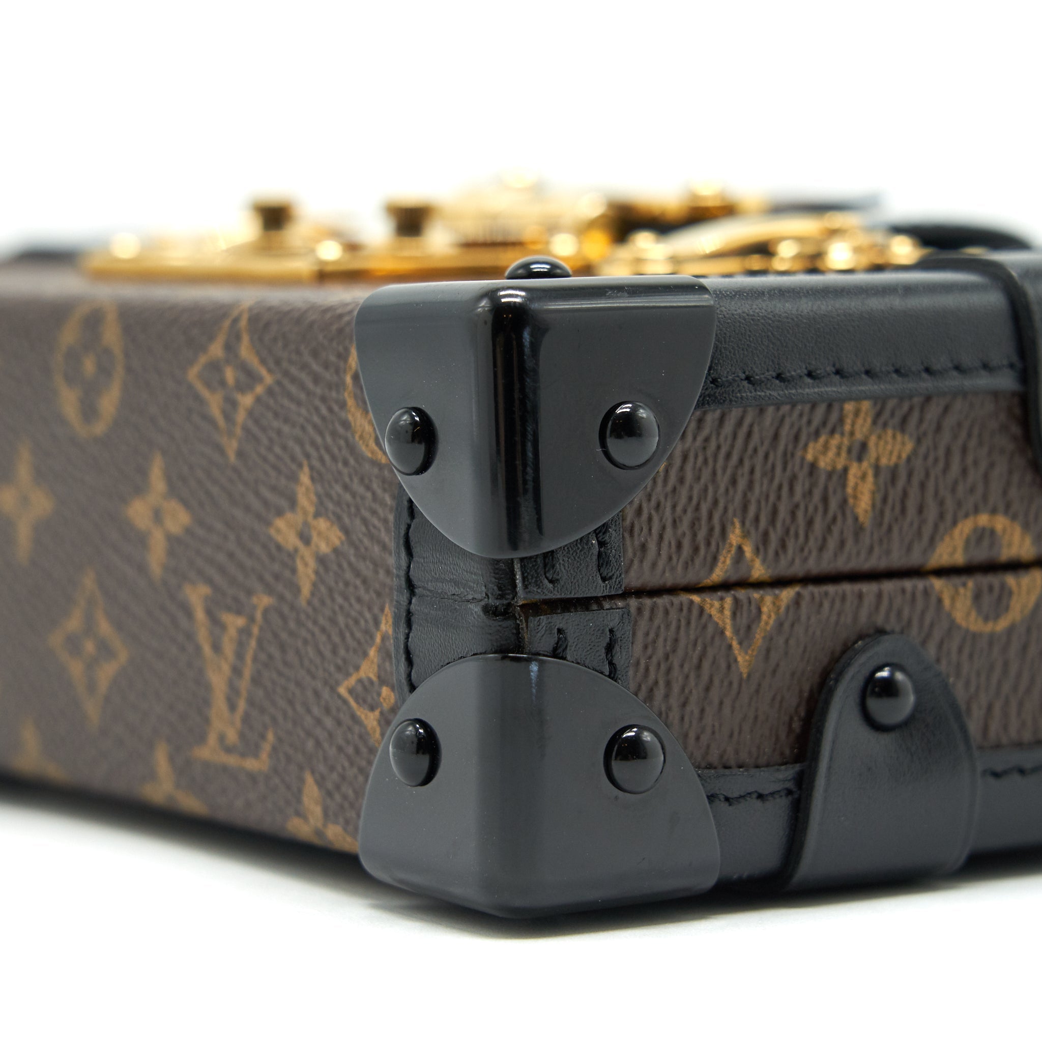 LOUIS VUITTON PETIT MALLE MONOGRAM CANVAS/ BLACK YEAR2016