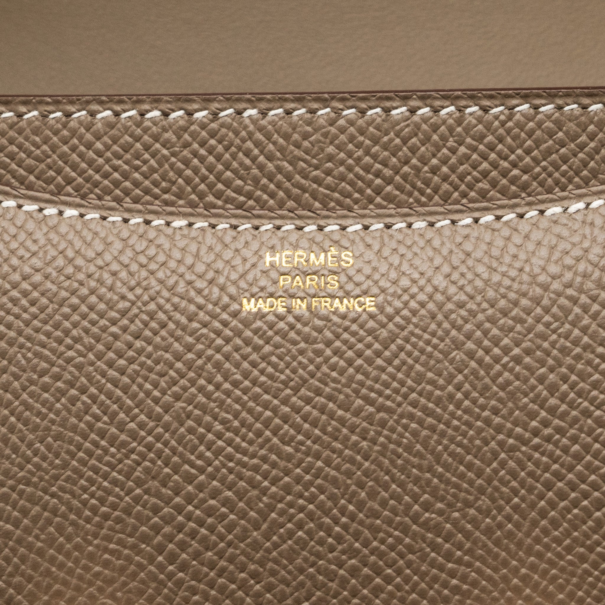 HERMES MINI CONSTANCE EPSOM ETOUPE RGHW