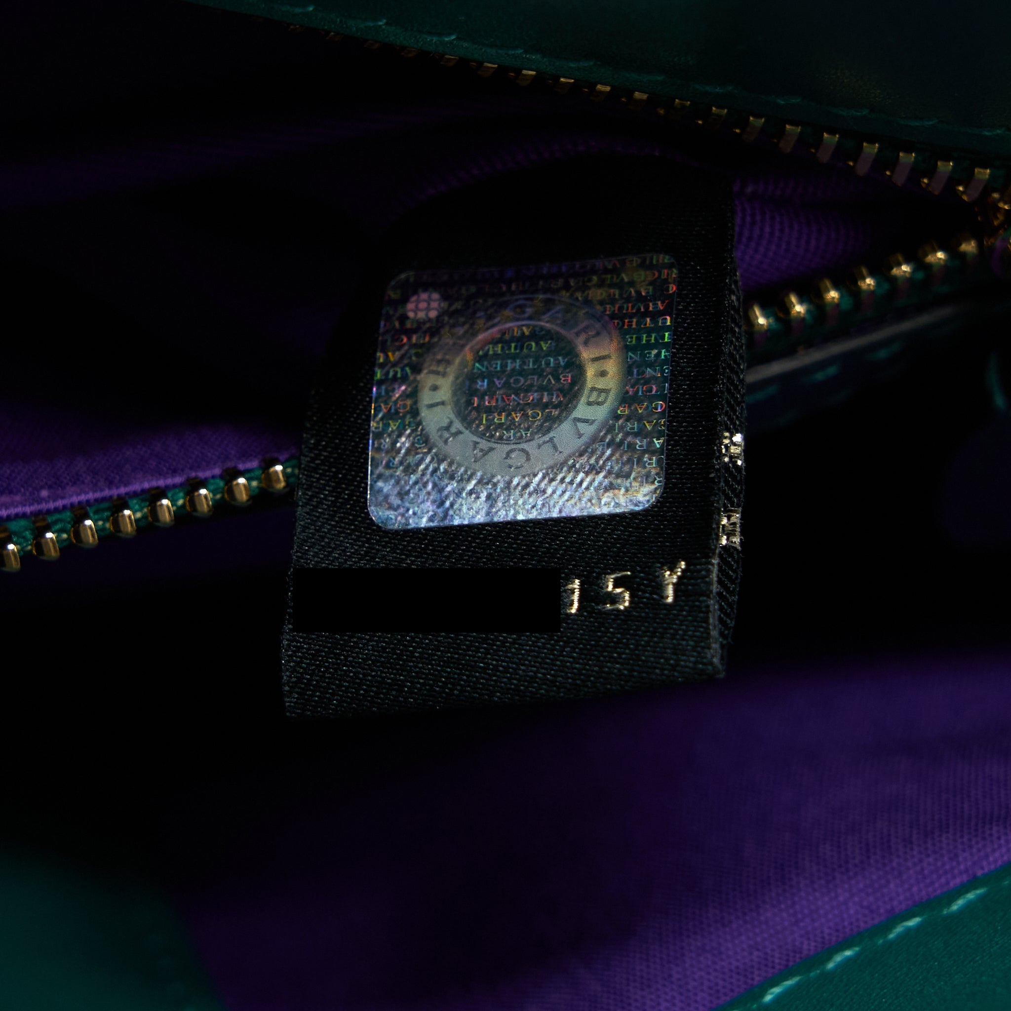 BVLGARI SERPENTI FOREVER SHOULDER BAG GREEN