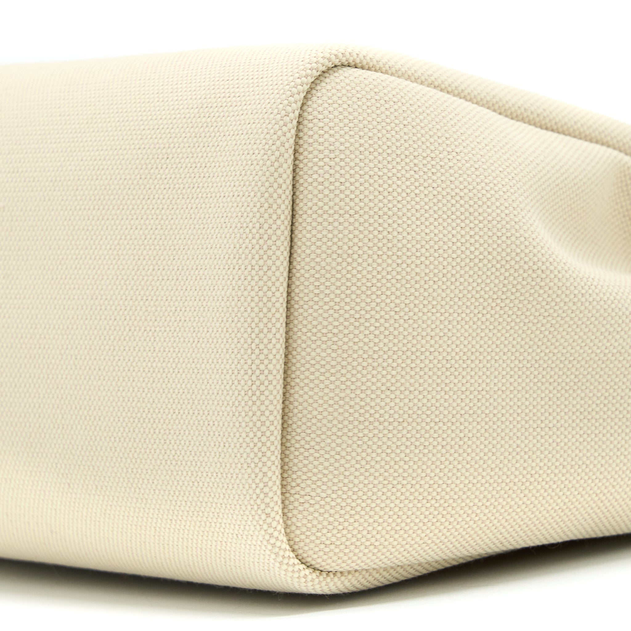HERMES HERBAG ZIP 31 BAG CANVAS BRETON/NATURAL SABLE/NATA SHW