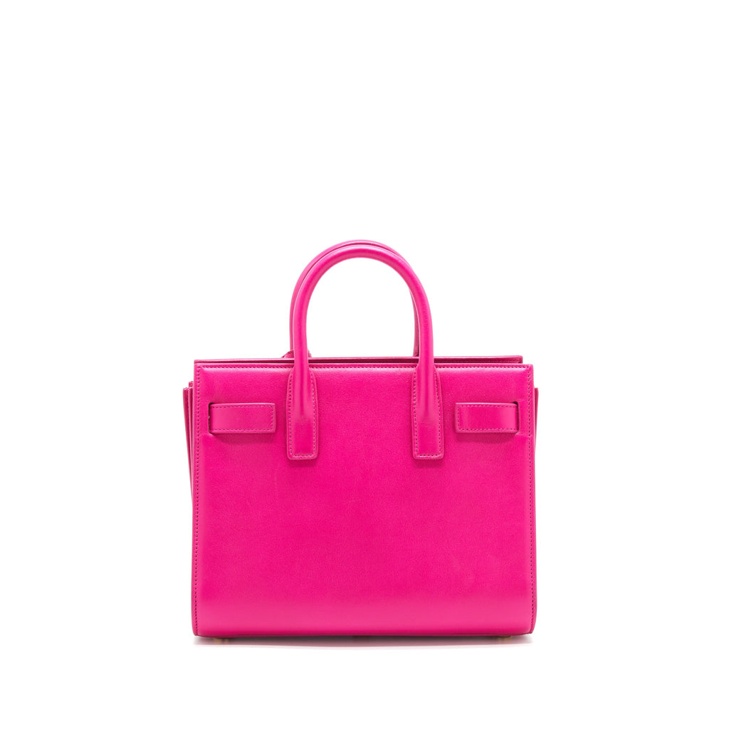 SAINT LAURENT SAC DE JOUR NANO PINK