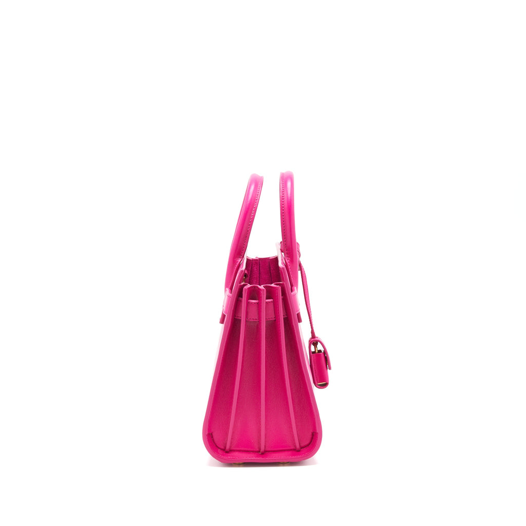 SAINT LAURENT SAC DE JOUR NANO PINK