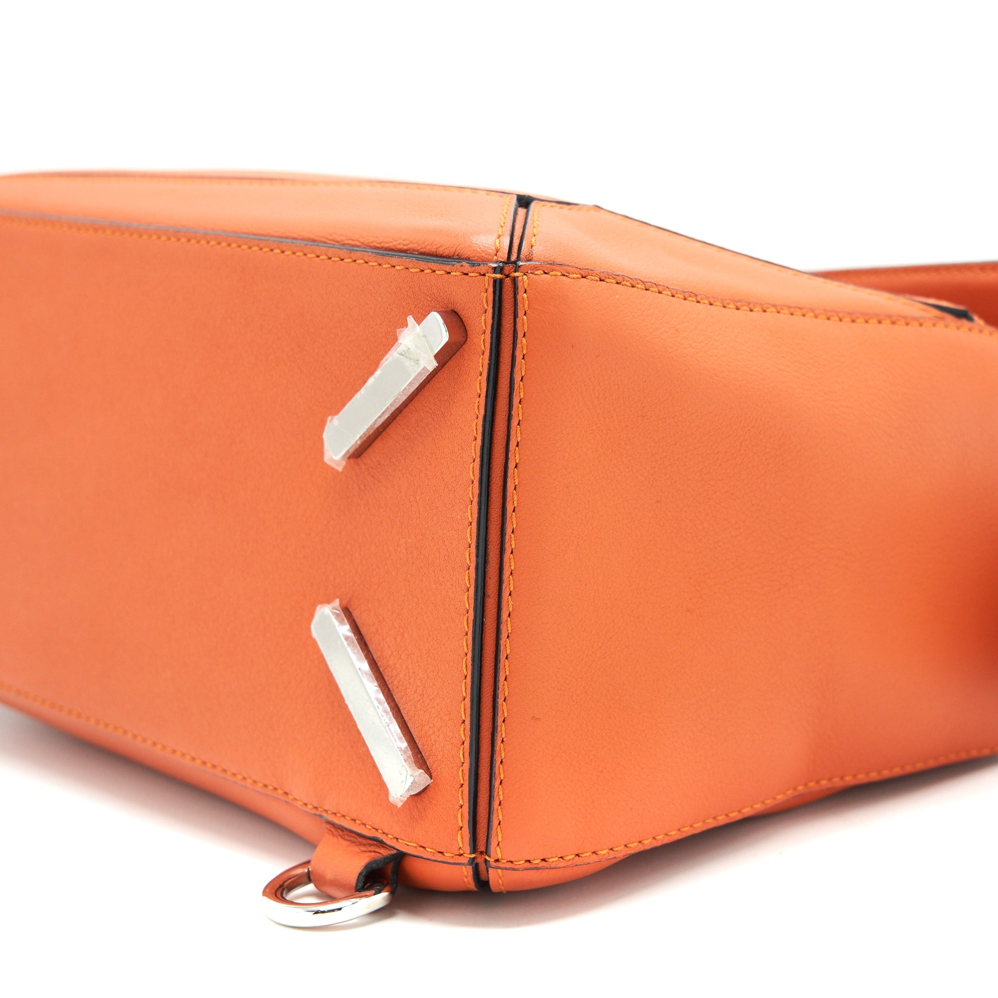 LOEWE SMALL PUZZLE BAG IN ORANGE