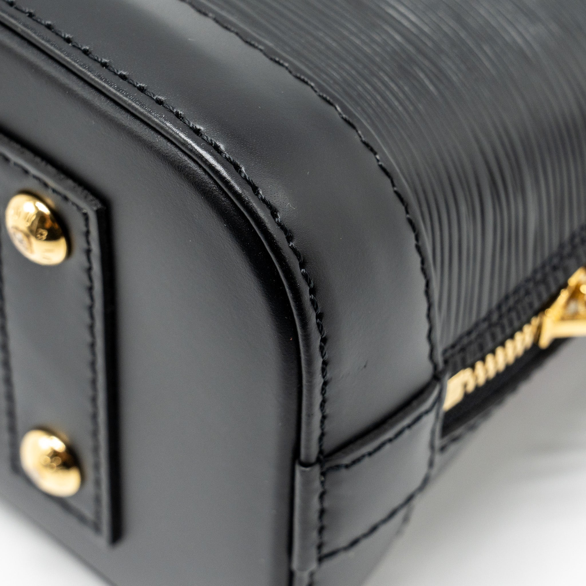 LOUIS VUITTON ALMA BB BLOOMING FLOWERS LIMITED EDITION EPI BLACK/MULTICOLOUR GHW