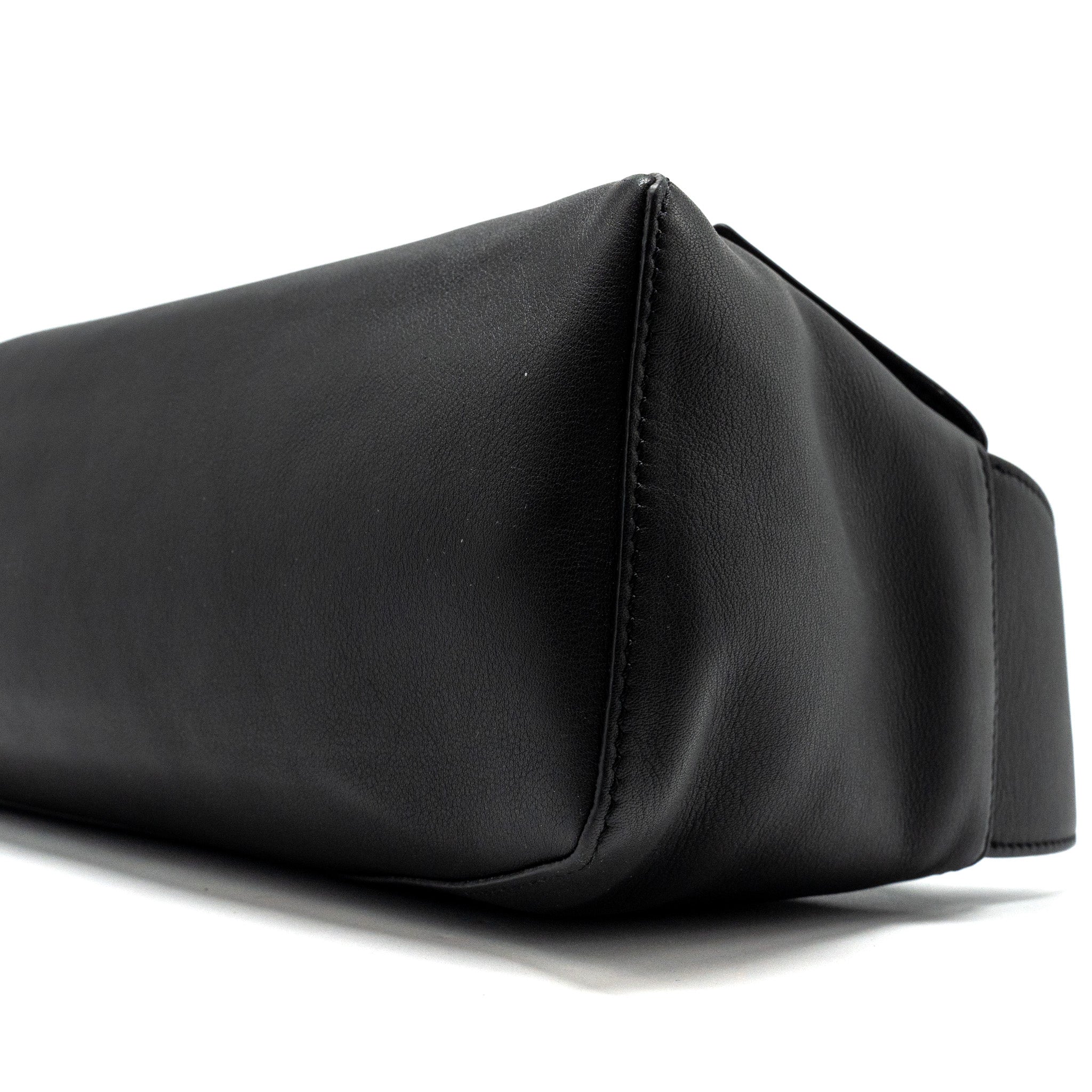 LOEWE PUZZLE HOBO BAG CALFSKIN BLACK GHW