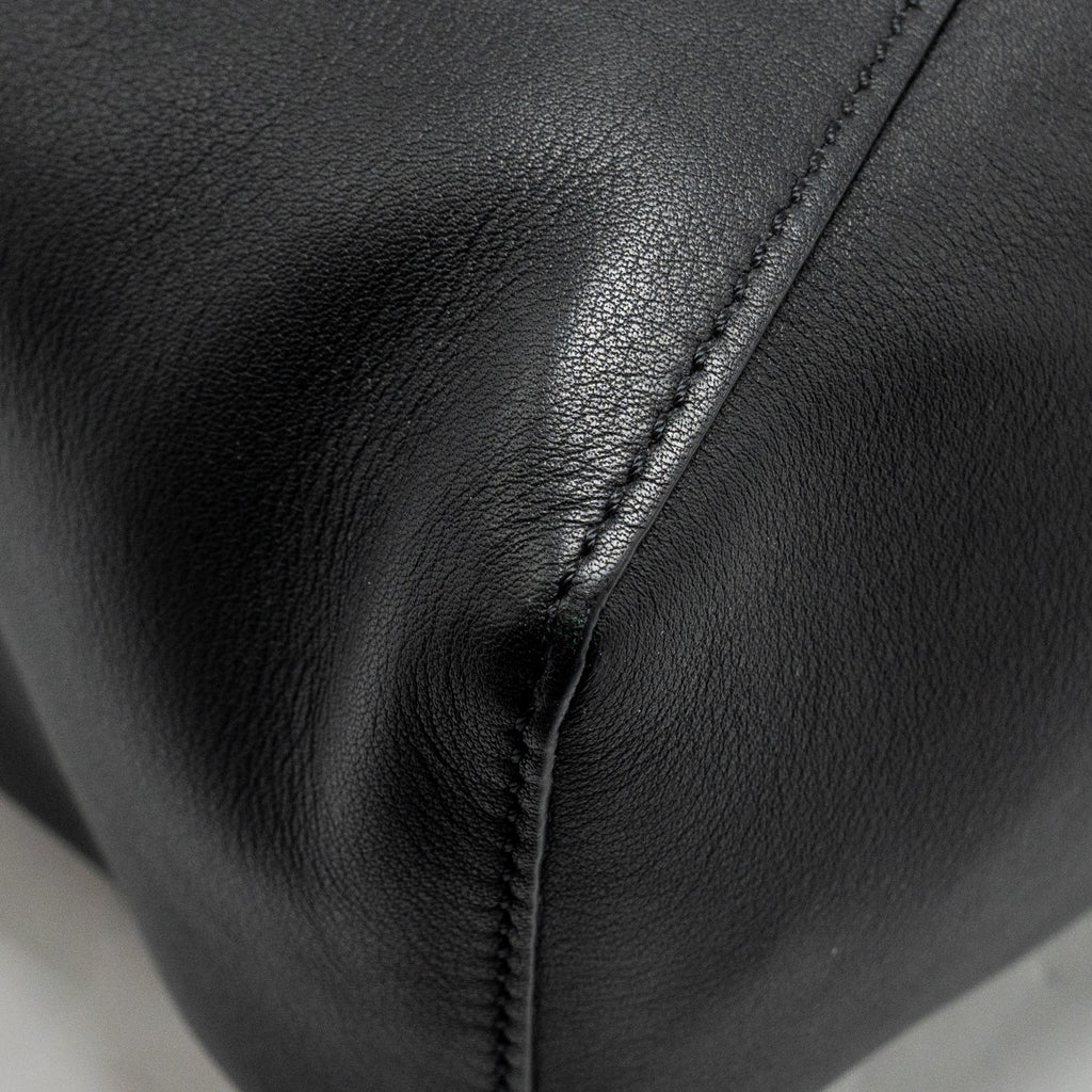 LOEWE PUZZLE HOBO BAG CALFSKIN BLACK GHW