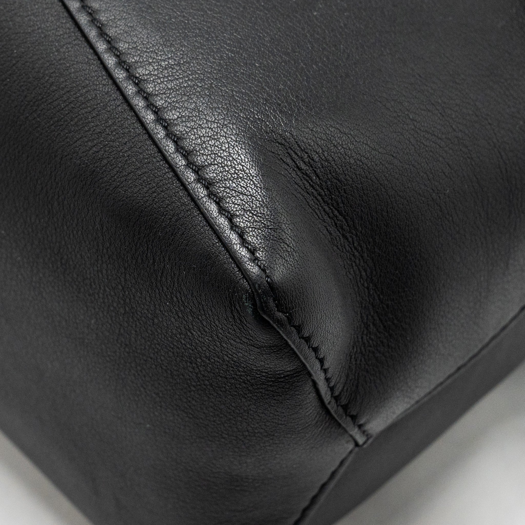 LOEWE PUZZLE HOBO BAG CALFSKIN BLACK GHW