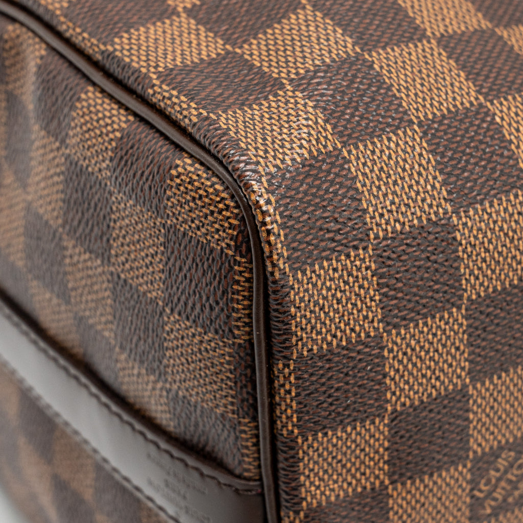 LOUIS VUITTON SPEEDY BANDOULIERE 25 DAMIER EBENE GHW