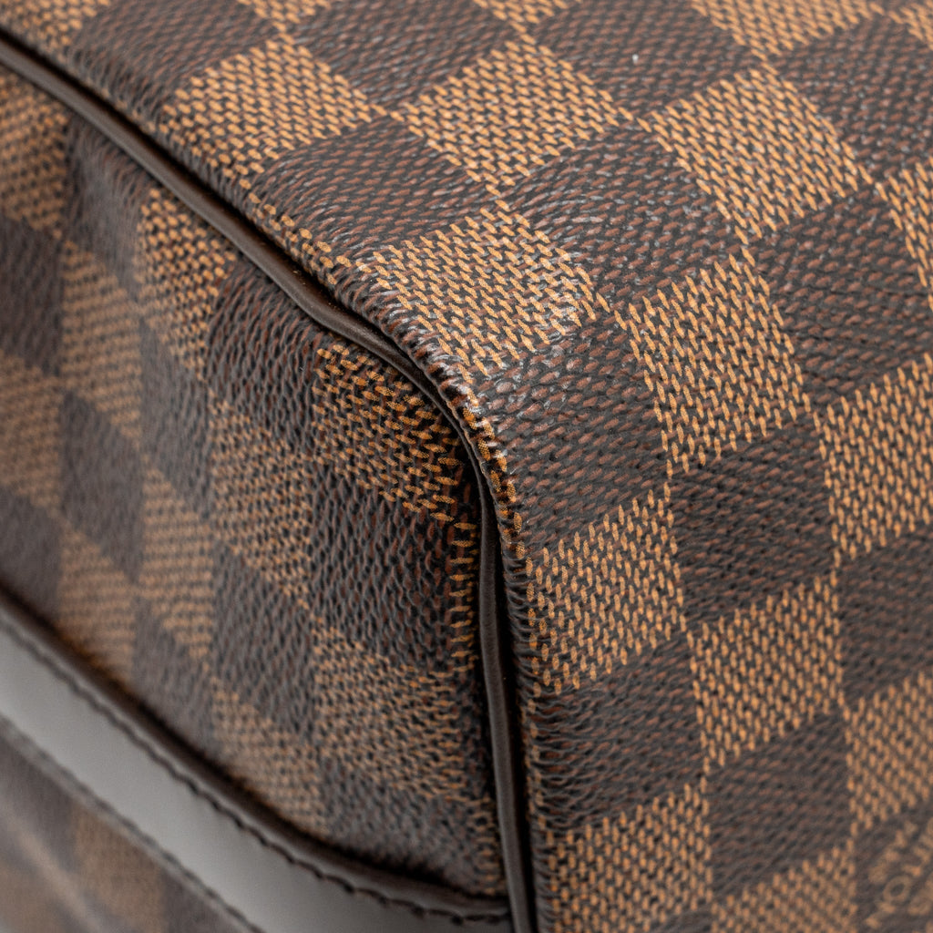 LOUIS VUITTON SPEEDY BANDOULIERE 25 DAMIER EBENE GHW