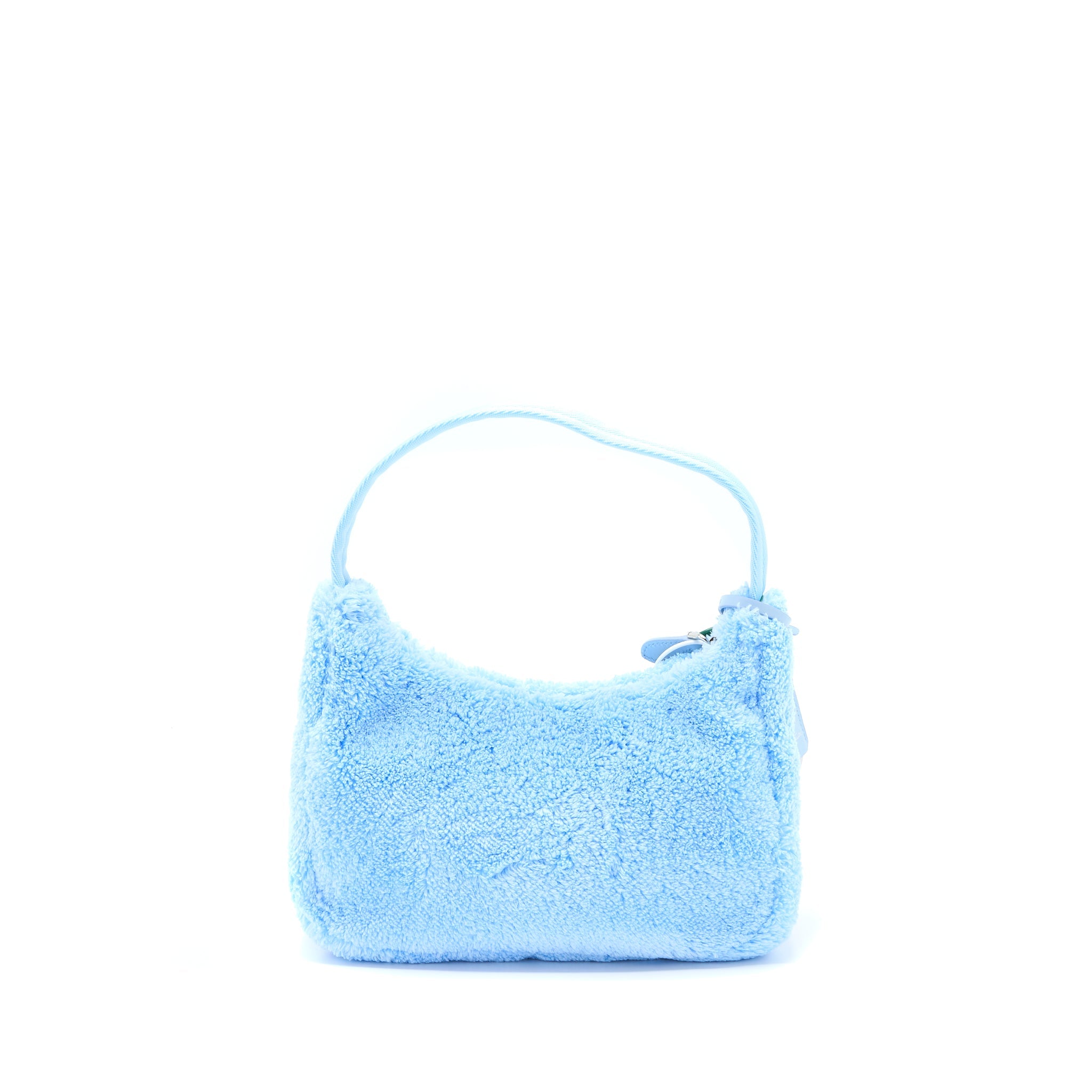 PRADA RE-EDITION 2000 TERRY MINI BAG BLUE SHW