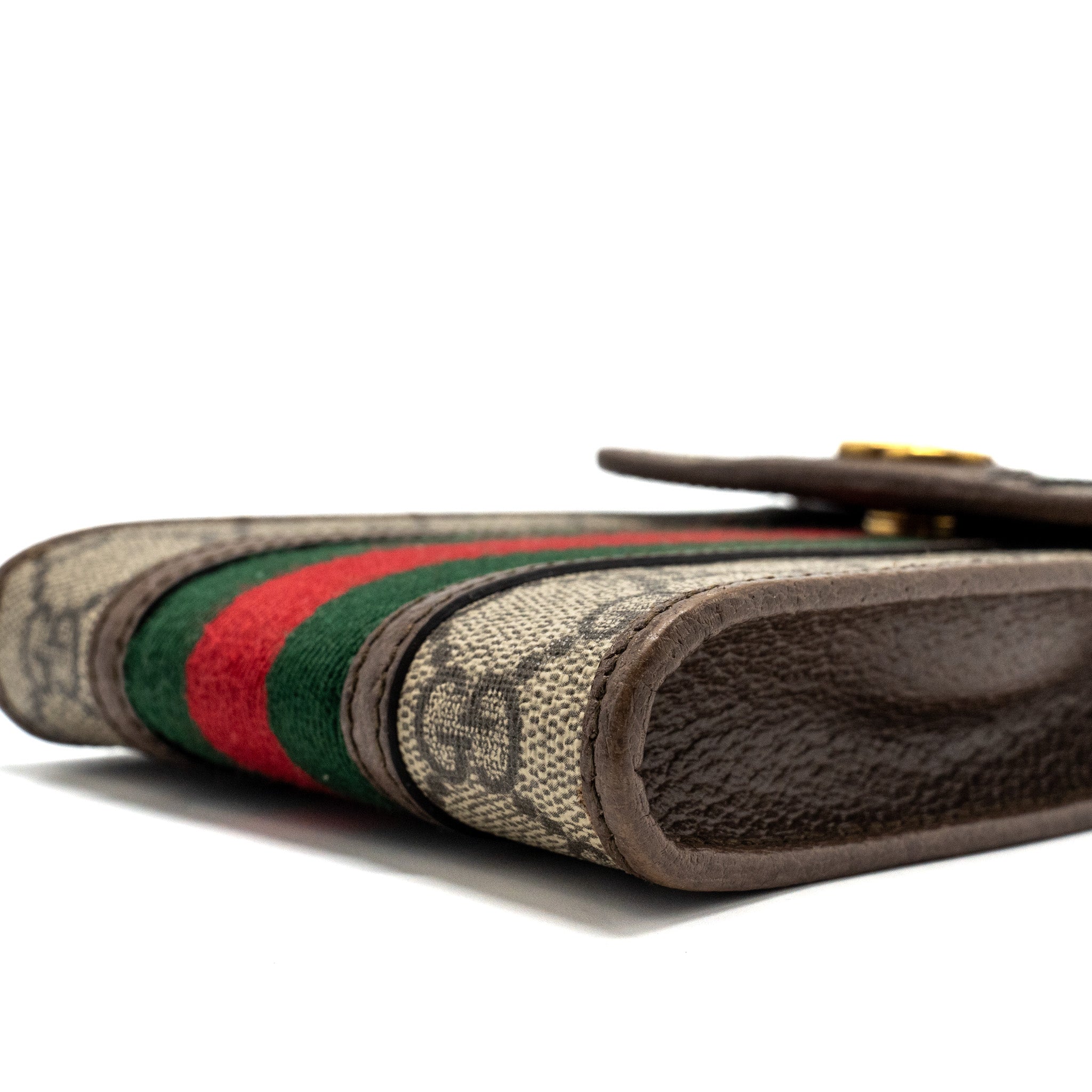 GUCCI OPHIDIA GG VERTICAL FLAP MINI BAG GG SUPERMEN CANVAS / CALFSKIN MULTICOLOUR GHW