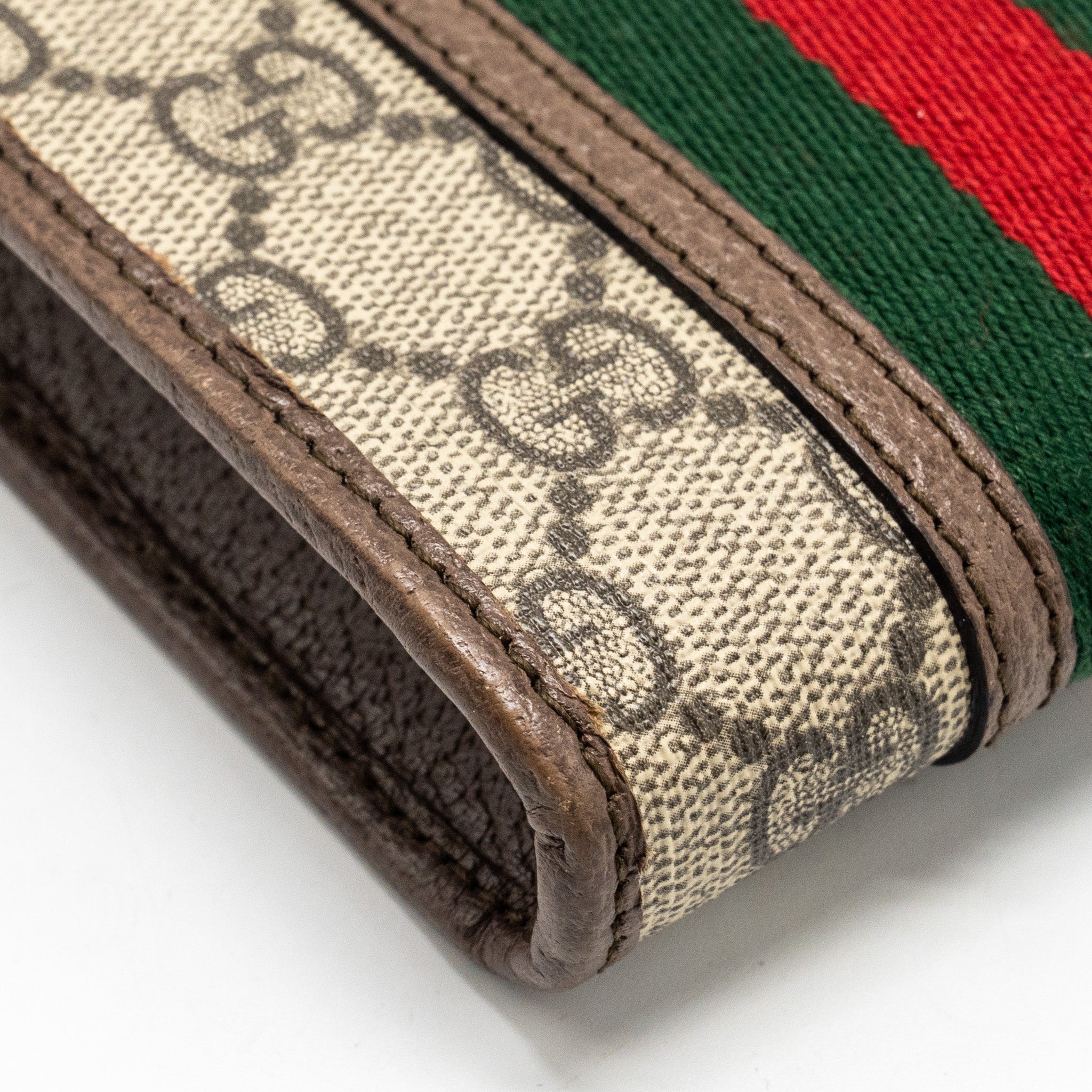 GUCCI OPHIDIA GG VERTICAL FLAP MINI BAG GG SUPERMEN CANVAS / CALFSKIN MULTICOLOUR GHW