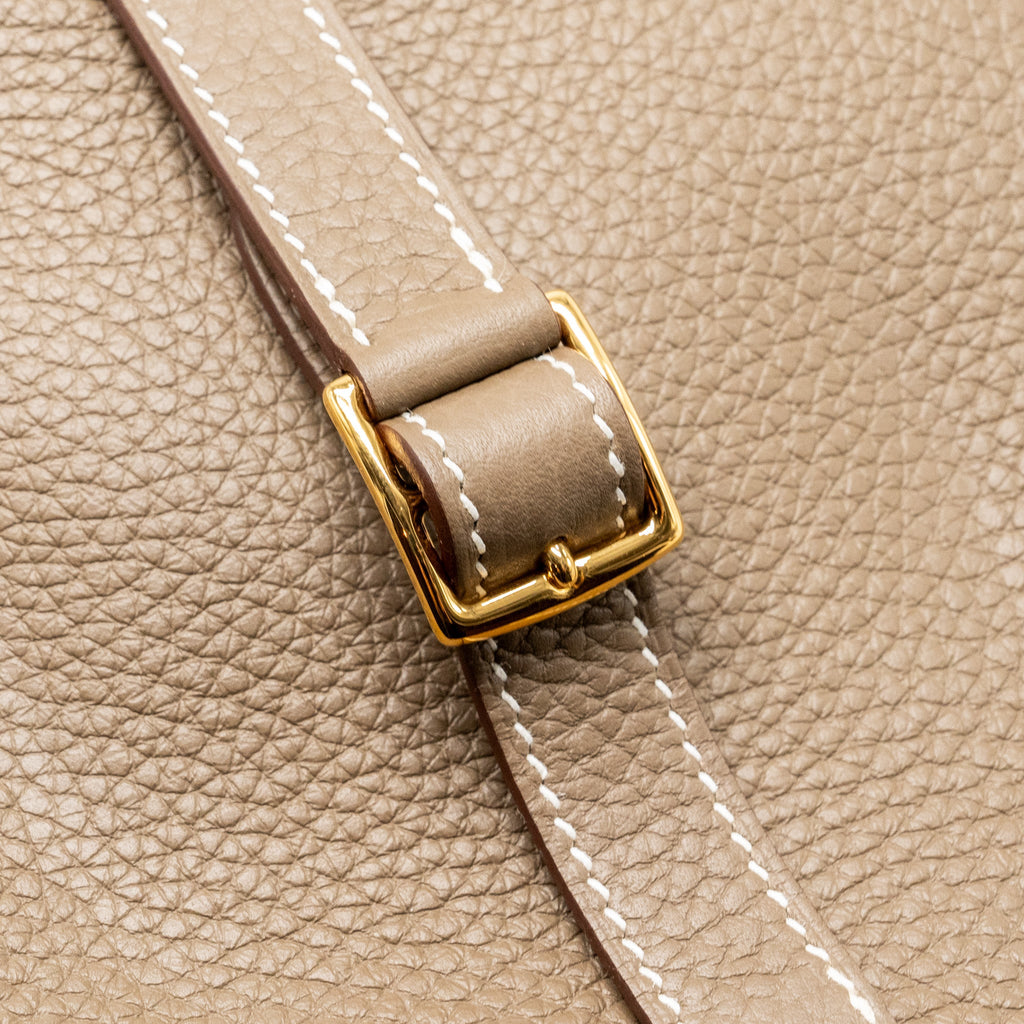 HERMES HALZAN 25 CLEMENCE ETOUPE GHW