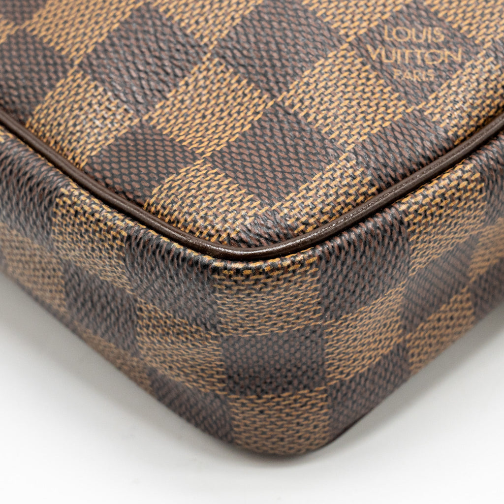 LOUIS VUITTON POUCH DAMIER EBENE GHW