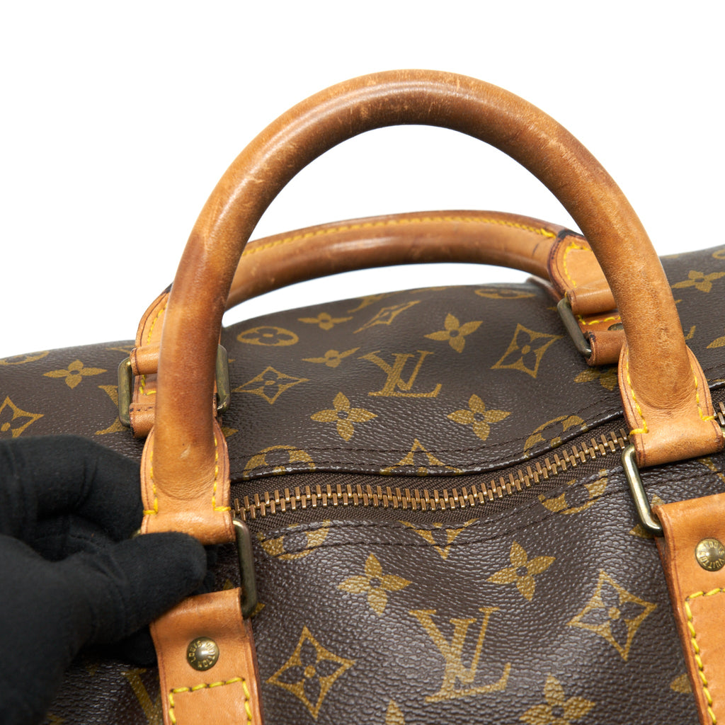 LOUIS VUITTON KEEPALL 55 MONOGRAM CANVAS GHW