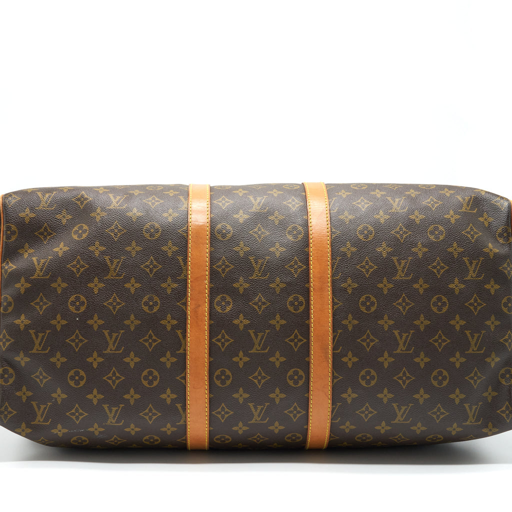 LOUIS VUITTON KEEPALL 55 MONOGRAM CANVAS GHW