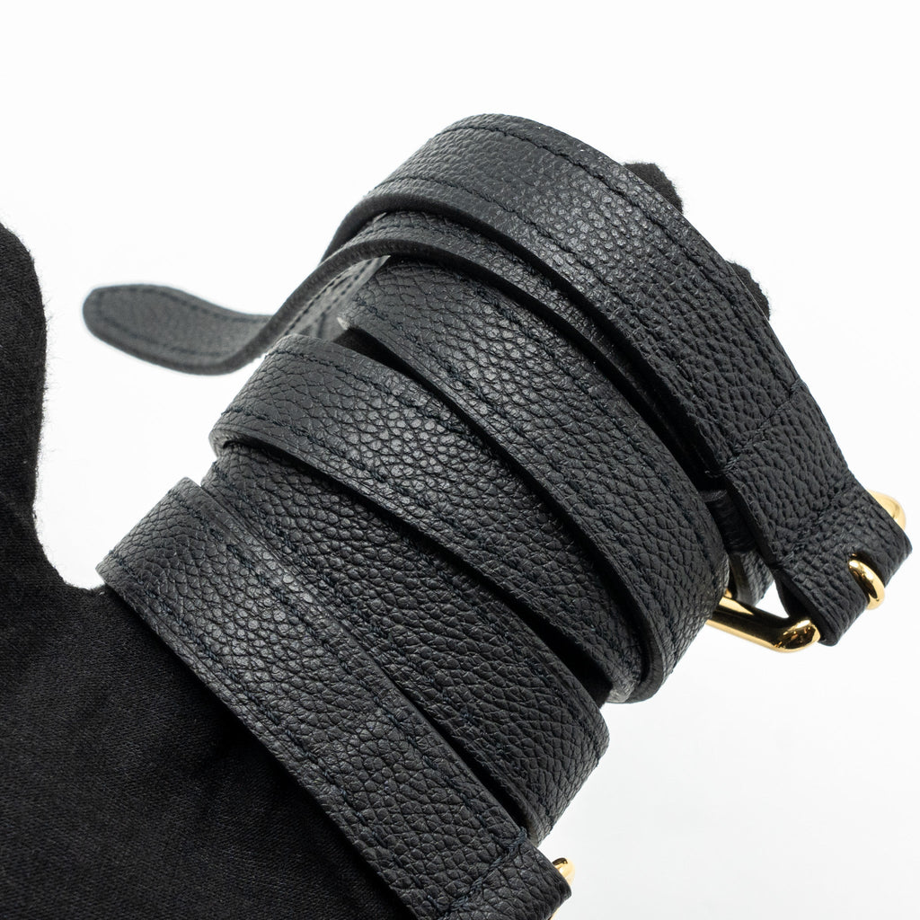 LOUIS VUITTON MÉTIS POCHETTE MONOGRAM EMPREINTE BLACK GHW(NEW VERSION)