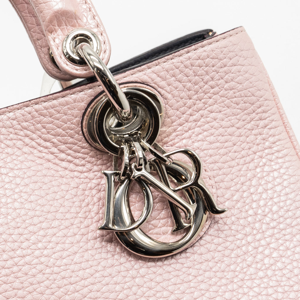 DIOR MINI DIORISSIMO BAG CALFSKIN PINK SHW