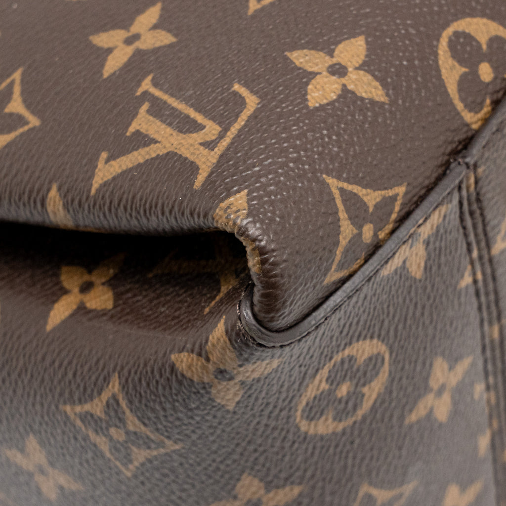 LOUIS VUITTON SOUFFLOT MM MONOGRAM CANVAS GHW