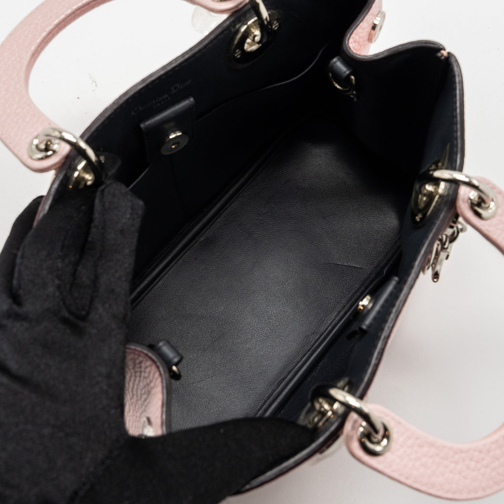 DIOR MINI DIORISSIMO BAG CALFSKIN PINK SHW