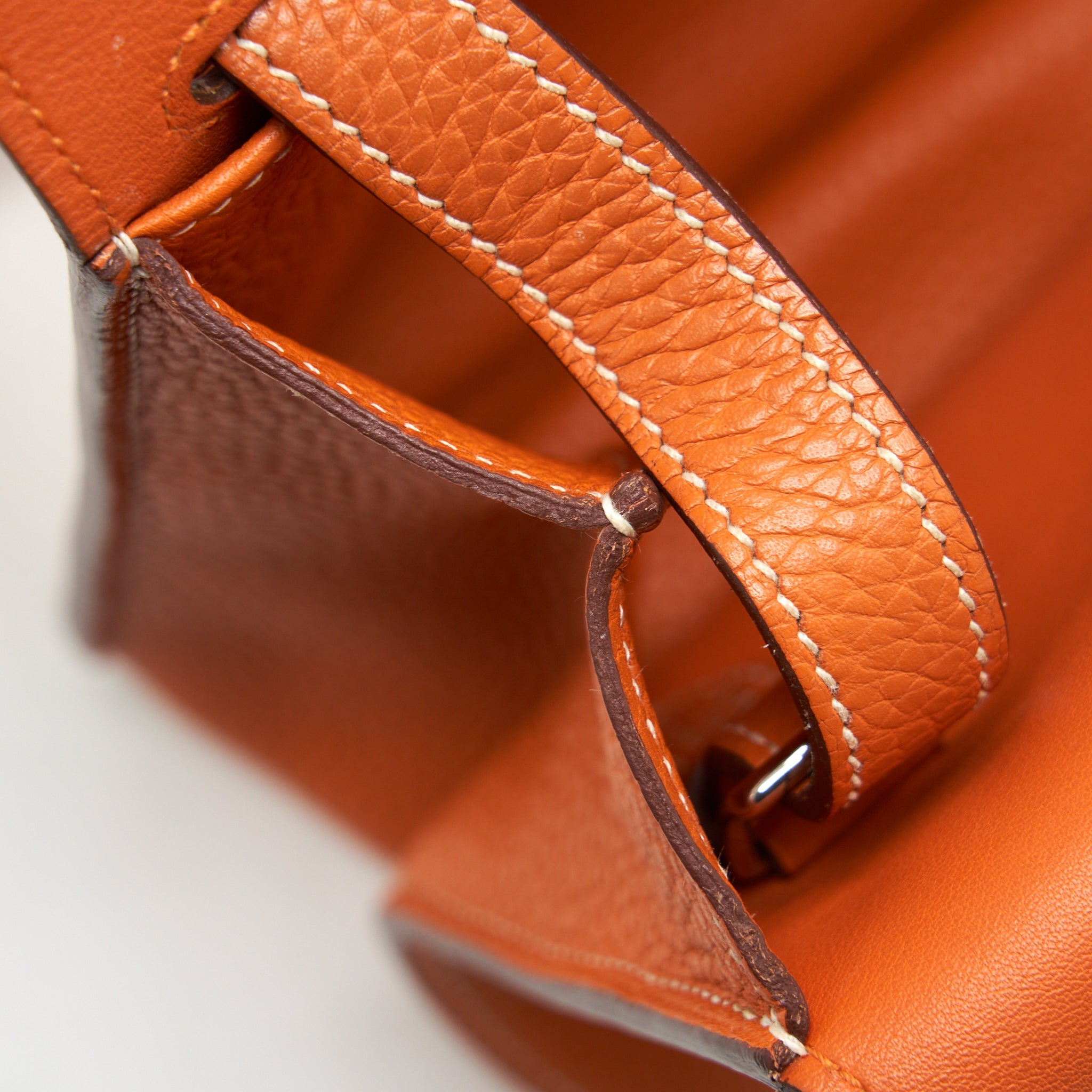 HERMES HALZAN 31 CLEMENCE ORANGE SHW