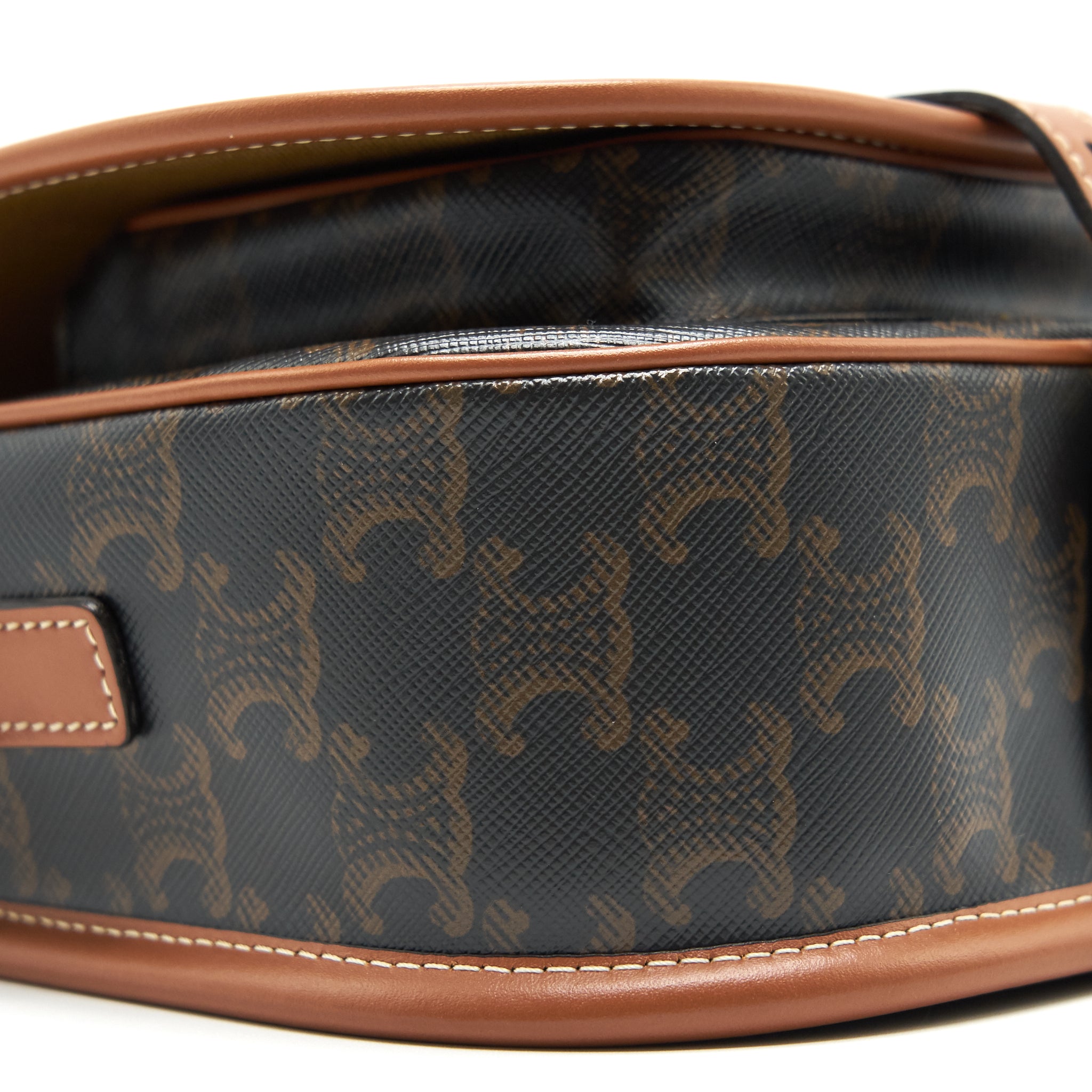 CELINE FLOCO BAG IN TRIOMPHE CANVAS