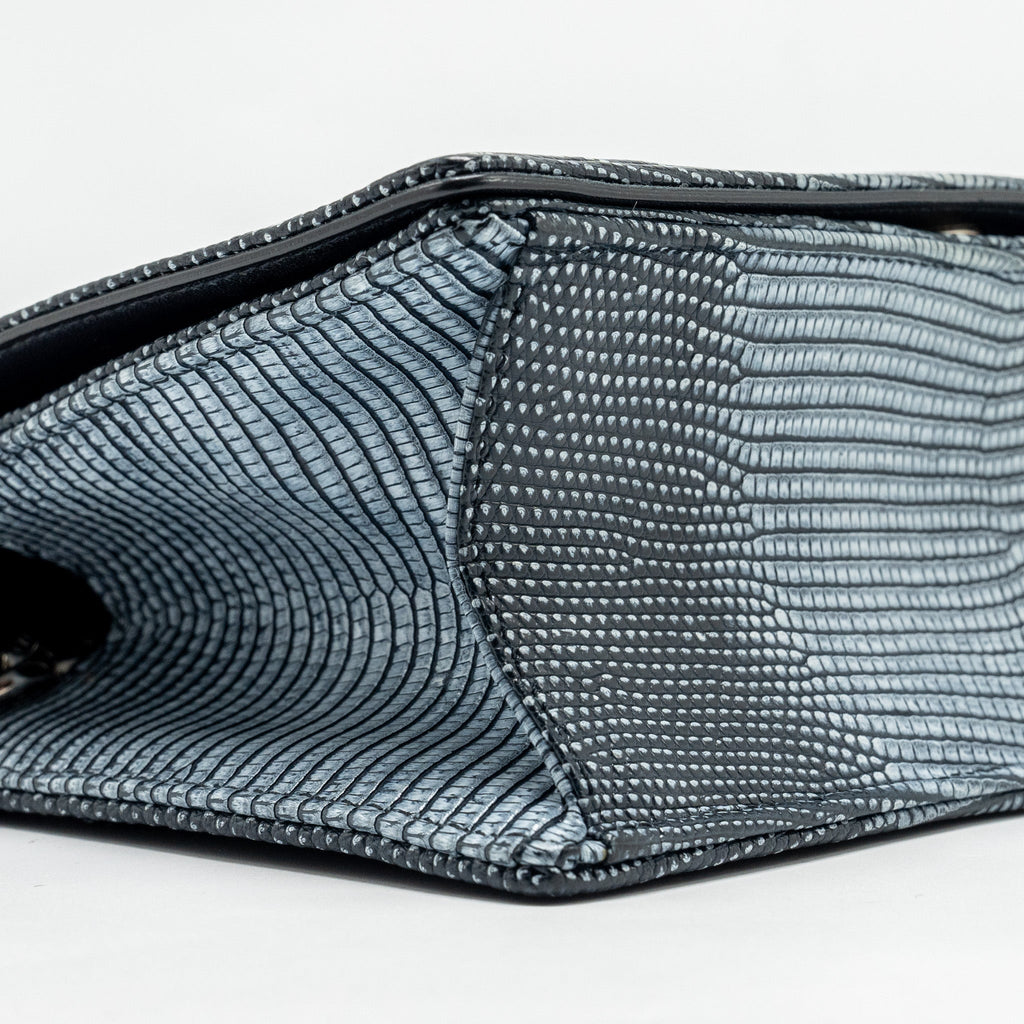 DIOR SMALL DIORAMA LIZARD SILVER/MULTICOLOUR SHW