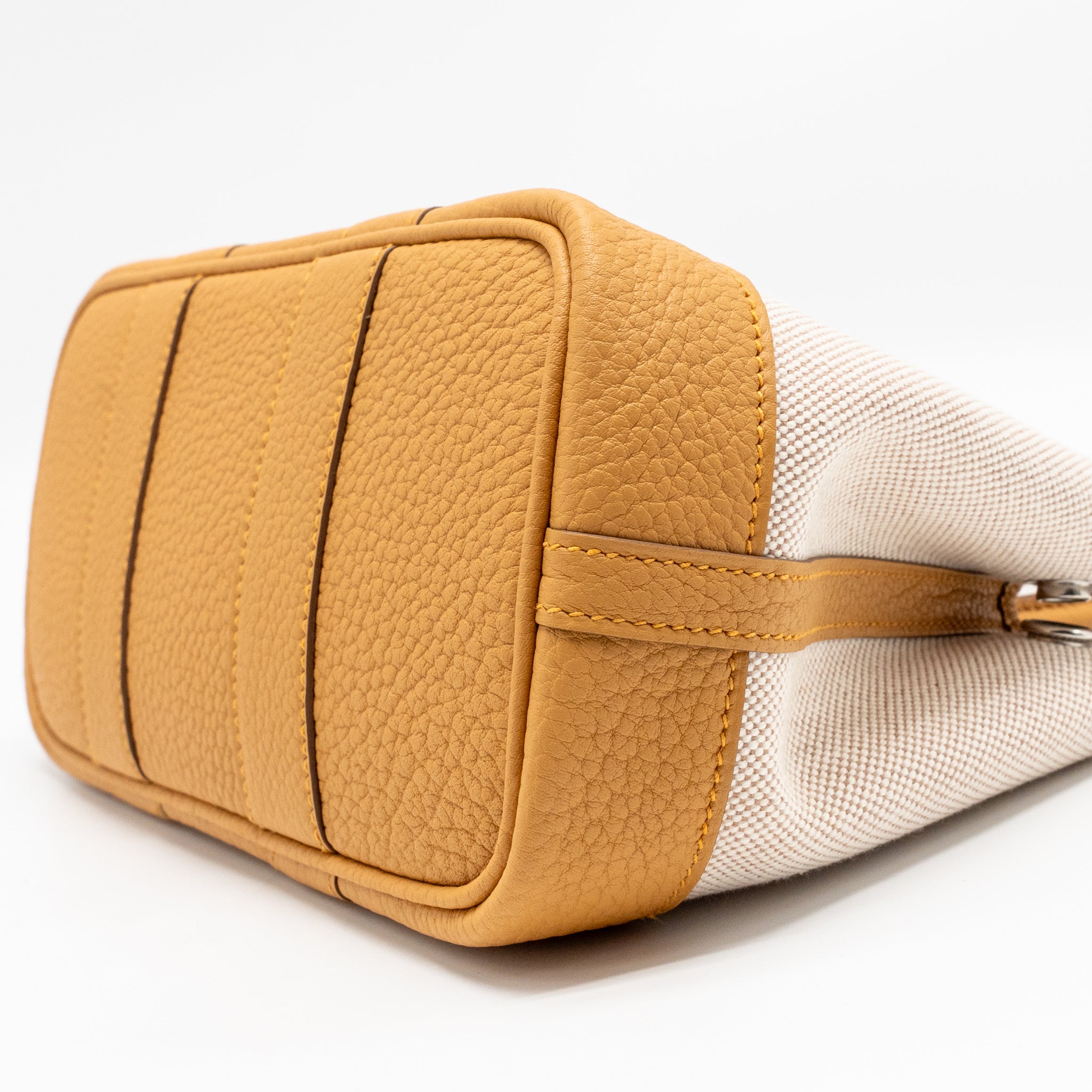 HERMES NEO GARDEN PARTY 23 CANVAS/NEGONDA BEIGE/NATUREL SABLE SHW
