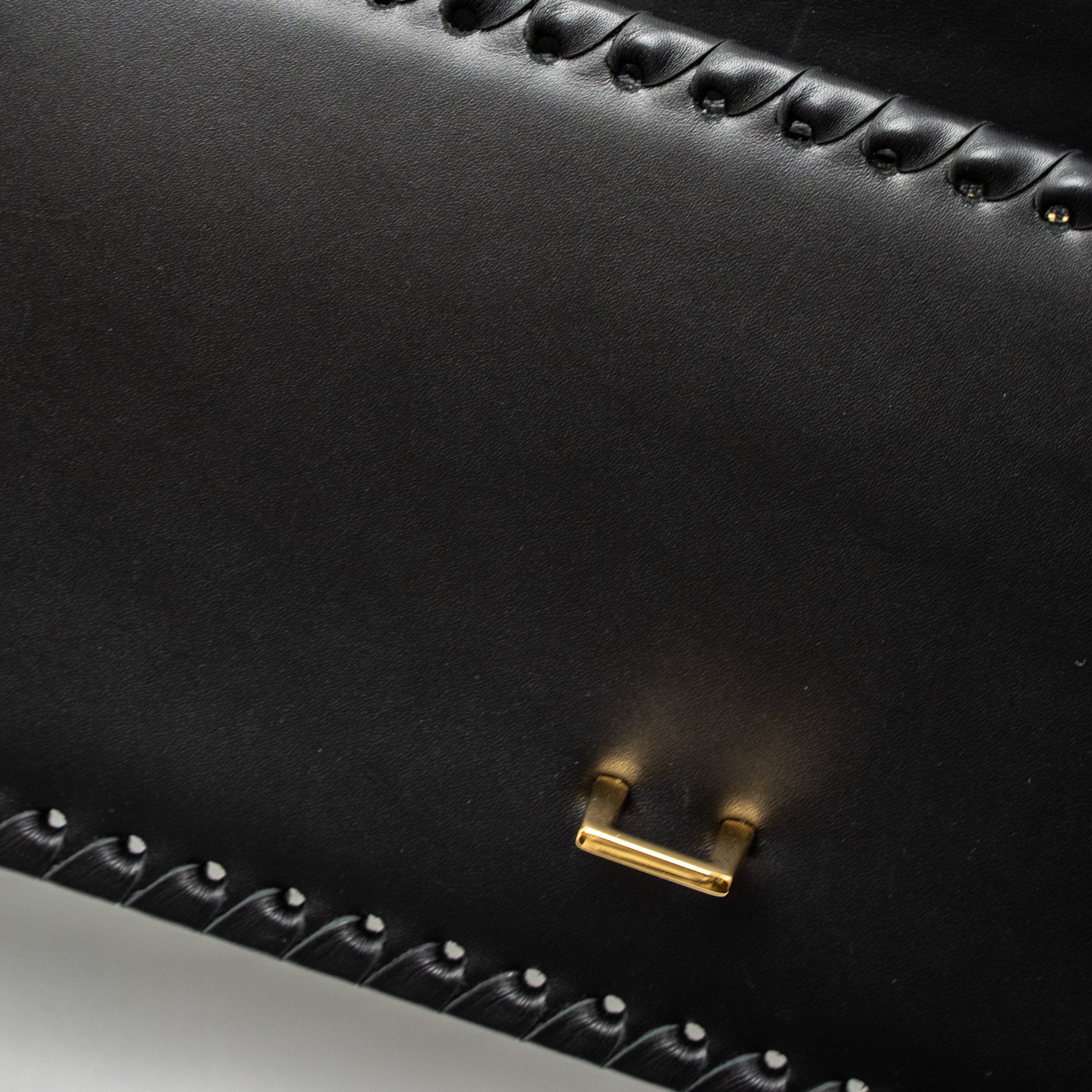 DIOR 30 MONTAIGNE FLAP BAG CALFSKIN BLACK GHW