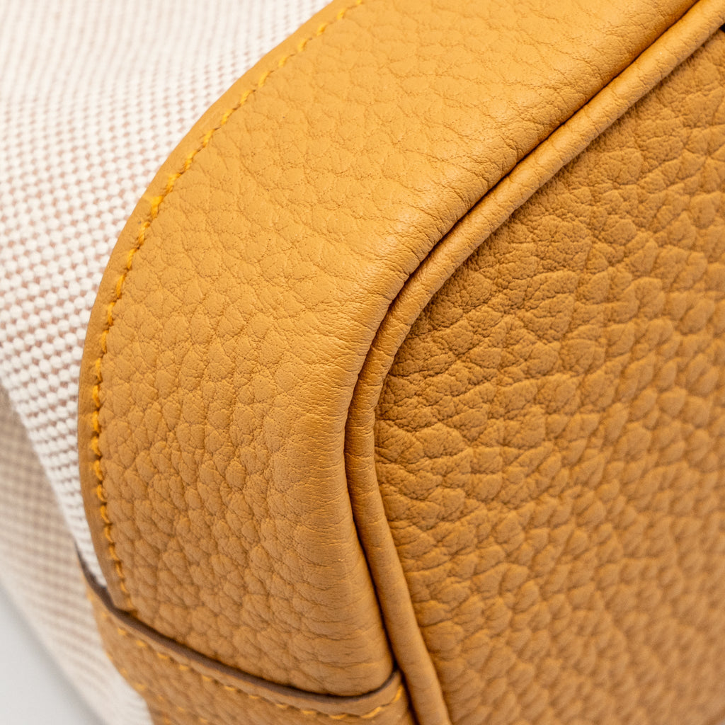 HERMES NEO GARDEN PARTY 23 CANVAS/NEGONDA BEIGE/NATUREL SABLE SHW