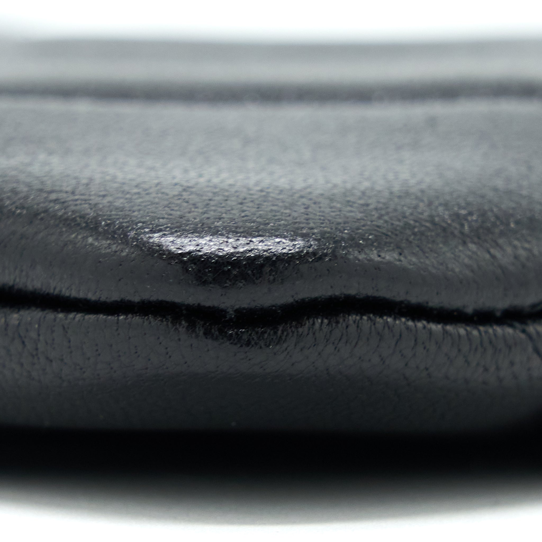 CHANEL 19 CLUTCH LAMBSKIN BLACK GHW