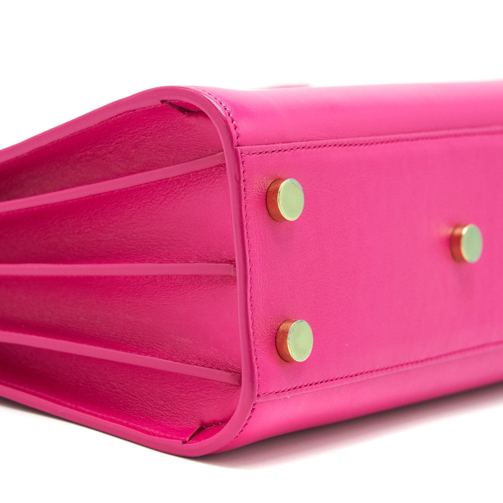 SAINT LAURENT SAC DE JOUR NANO PINK