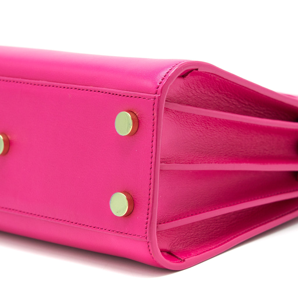 SAINT LAURENT SAC DE JOUR NANO PINK