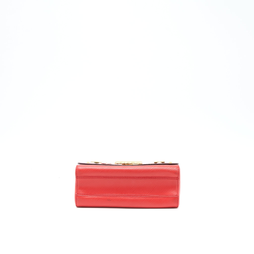 LOUIS VUITTON TWIST MM EPI RED GHW
