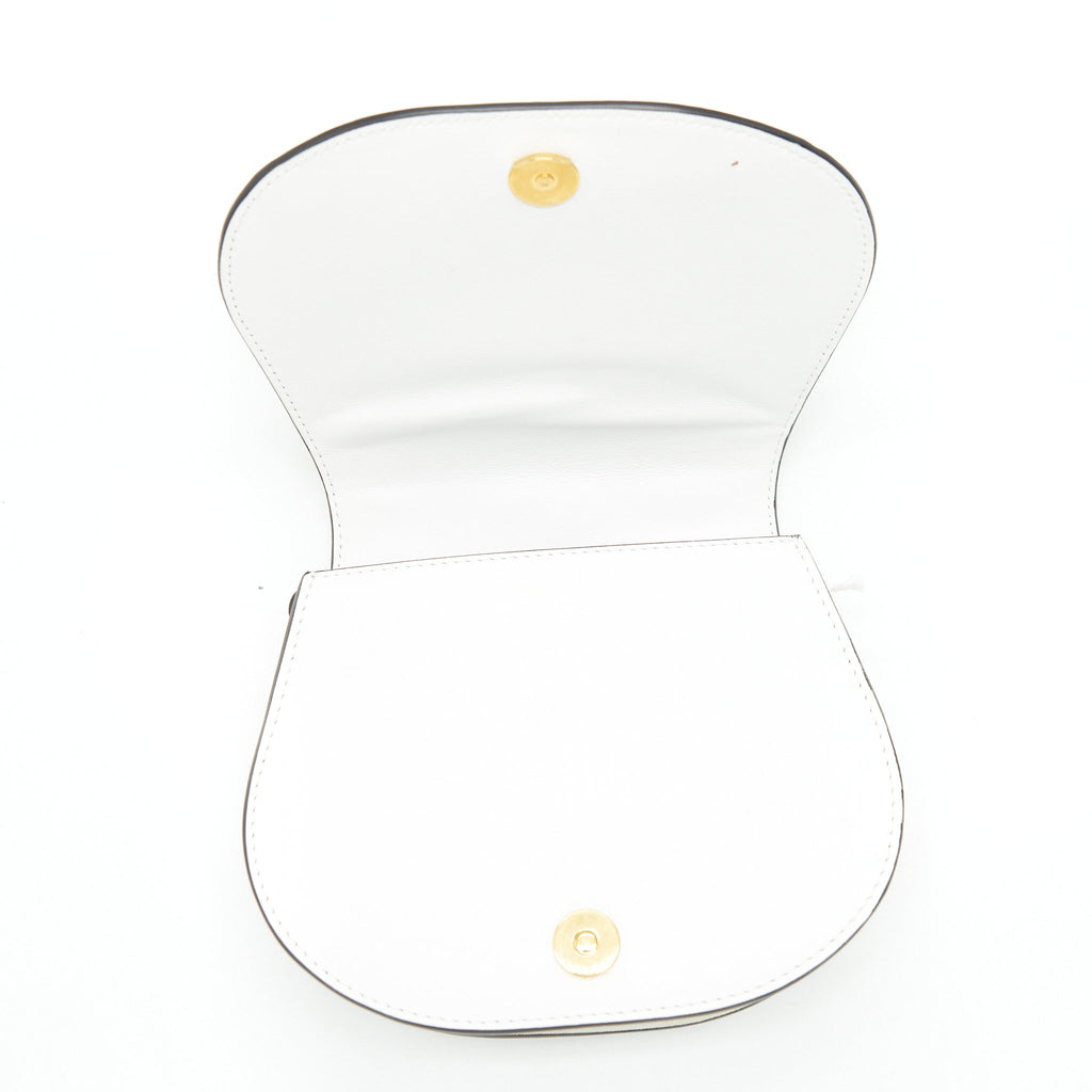 CHLOE NILE SHOULDER BAG WHITE GHW