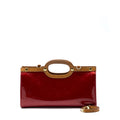 LOUIS VUITTON ROXBURY DRIVE MONOGRAM VERNIS RED GHW
