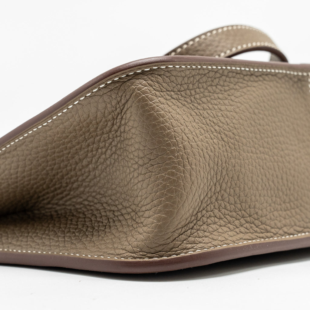 HERMES HALZAN 25 CLEMENCE ETOUPE GHW
